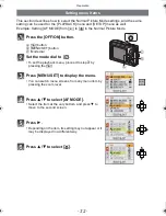 Предварительный просмотр 32 страницы Panasonic DMC-FT2 Operating Instructions Manual