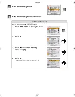 Предварительный просмотр 33 страницы Panasonic DMC-FT2 Operating Instructions Manual