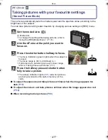 Предварительный просмотр 49 страницы Panasonic DMC-FT2 Operating Instructions Manual