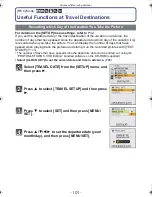 Предварительный просмотр 101 страницы Panasonic DMC-FT2 Operating Instructions Manual