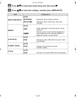 Предварительный просмотр 141 страницы Panasonic DMC-FT2 Operating Instructions Manual