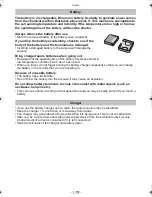 Предварительный просмотр 179 страницы Panasonic DMC-FT2 Operating Instructions Manual