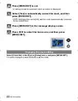 Preview for 22 page of Panasonic DMC-FT3 Basic Operating Instructions Manual