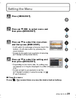 Preview for 29 page of Panasonic DMC-FT3 Basic Operating Instructions Manual