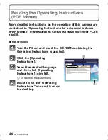 Preview for 30 page of Panasonic DMC-FT3 Basic Operating Instructions Manual