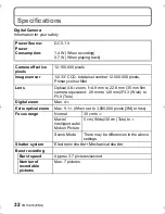 Preview for 32 page of Panasonic DMC-FT3 Basic Operating Instructions Manual