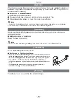 Preview for 70 page of Panasonic DMC-FT3 Operating Instructions Manual