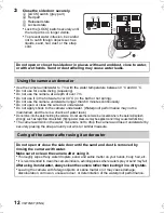 Preview for 12 page of Panasonic DMC-FT30 Lumix Basic Operating Instructions Manual