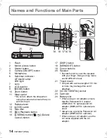 Preview for 14 page of Panasonic DMC-FT30 Lumix Basic Operating Instructions Manual