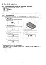 Предварительный просмотр 4 страницы Panasonic DMC-FT30EB Service Manual