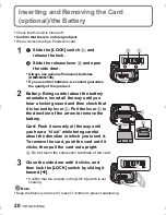 Preview for 20 page of Panasonic DMC-FT5 Basic Operating Instructions Manual