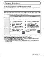 Preview for 27 page of Panasonic DMC-FT5 Basic Operating Instructions Manual