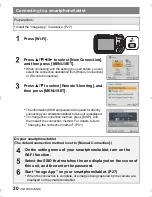 Preview for 30 page of Panasonic DMC-FT5 Basic Operating Instructions Manual