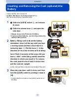 Preview for 22 page of Panasonic DMC-FT5 Owner'S Manual