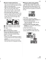 Предварительный просмотр 25 страницы Panasonic DMC-FX07A Operating Instructions Manual