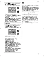 Предварительный просмотр 35 страницы Panasonic DMC-FX07A Operating Instructions Manual