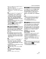 Preview for 47 page of Panasonic DMC FX10 - Lumix Digital Camera Operating Instructions Manual