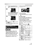 Preview for 61 page of Panasonic DMC FX10 - Lumix Digital Camera Operating Instructions Manual