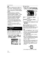 Preview for 76 page of Panasonic DMC FX10 - Lumix Digital Camera Operating Instructions Manual