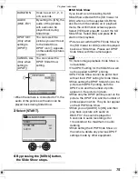 Preview for 75 page of Panasonic DMC-FX2GN Operating Instructions Manual