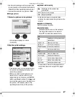 Preview for 87 page of Panasonic DMC-FX2GN Operating Instructions Manual