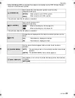 Preview for 23 page of Panasonic DMC-FX35A - Lumix Digital Camera Operating Instructions Manual