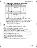 Preview for 53 page of Panasonic DMC-FX35A - Lumix Digital Camera Operating Instructions Manual