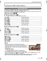 Preview for 57 page of Panasonic DMC-FX35A - Lumix Digital Camera Operating Instructions Manual