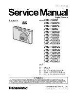 Предварительный просмотр 1 страницы Panasonic DMC-FX35P Service Manual