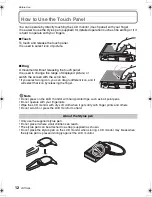 Preview for 12 page of Panasonic DMC-FX500K - Lumix Digital Camera Operating Instructions Manual