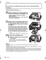 Preview for 16 page of Panasonic DMC-FX500K - Lumix Digital Camera Operating Instructions Manual