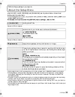 Preview for 23 page of Panasonic DMC-FX500K - Lumix Digital Camera Operating Instructions Manual