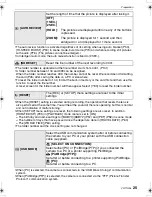 Preview for 25 page of Panasonic DMC-FX500K - Lumix Digital Camera Operating Instructions Manual