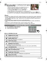 Preview for 37 page of Panasonic DMC-FX500K - Lumix Digital Camera Operating Instructions Manual