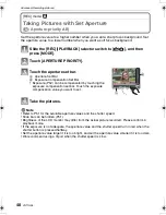 Preview for 48 page of Panasonic DMC-FX500K - Lumix Digital Camera Operating Instructions Manual