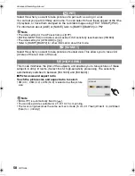 Preview for 58 page of Panasonic DMC-FX500K - Lumix Digital Camera Operating Instructions Manual