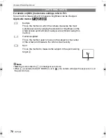 Preview for 70 page of Panasonic DMC-FX500K - Lumix Digital Camera Operating Instructions Manual