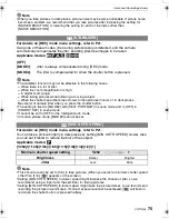 Preview for 75 page of Panasonic DMC-FX500K - Lumix Digital Camera Operating Instructions Manual