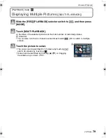 Preview for 79 page of Panasonic DMC-FX500K - Lumix Digital Camera Operating Instructions Manual