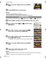 Preview for 94 page of Panasonic DMC-FX500K - Lumix Digital Camera Operating Instructions Manual