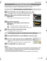 Preview for 95 page of Panasonic DMC-FX500K - Lumix Digital Camera Operating Instructions Manual