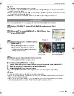 Preview for 97 page of Panasonic DMC-FX500K - Lumix Digital Camera Operating Instructions Manual