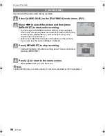 Preview for 98 page of Panasonic DMC-FX500K - Lumix Digital Camera Operating Instructions Manual