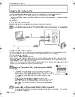 Preview for 100 page of Panasonic DMC-FX500K - Lumix Digital Camera Operating Instructions Manual