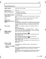 Preview for 127 page of Panasonic DMC-FX500K - Lumix Digital Camera Operating Instructions Manual