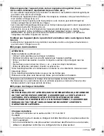Preview for 137 page of Panasonic DMC-FX500K - Lumix Digital Camera Operating Instructions Manual