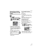 Preview for 67 page of Panasonic DMC-FX50S Operating Instructions Manual