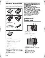 Предварительный просмотр 8 страницы Panasonic DMC FX55S - Lumix Digital Camera Operating Instructions Manual