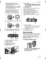 Предварительный просмотр 9 страницы Panasonic DMC FX55S - Lumix Digital Camera Operating Instructions Manual