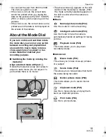 Предварительный просмотр 15 страницы Panasonic DMC FX55S - Lumix Digital Camera Operating Instructions Manual